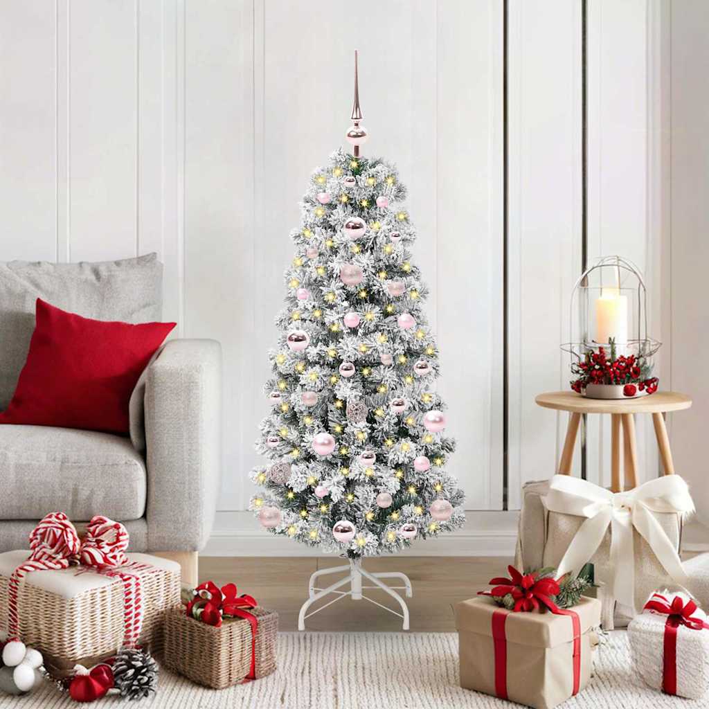 Albero di Natale Artificiale con Rami Pieghevoli 120 cm PVC 3395579