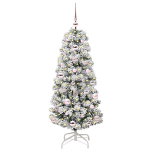 Albero di Natale Artificiale-Albero Natalizio con Rami Pieghevoli 120 cm 319328