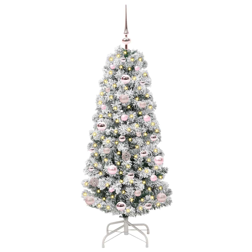 Albero di Natale Artificiale con Rami Pieghevoli 120 cm PVC 3395579