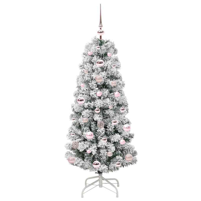 Albero di Natale Artificiale con Rami Pieghevoli 120 cm PVC 3395579