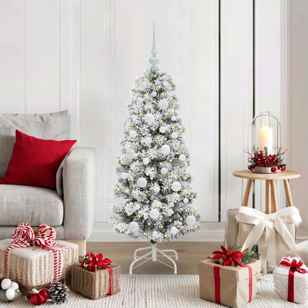 Albero di Natale Artificiale con Rami Pieghevoli 120 cm PVC 3395580