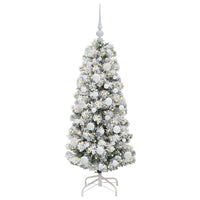 Albero di Natale Artificiale con Rami Pieghevoli 120 cm PVC 3395580
