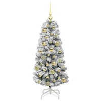 Albero di Natale Artificiale con Rami Pieghevoli 120 cm PVC 3395581