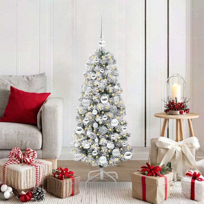 Albero di Natale Artificiale con Rami Pieghevoli 120 cm PVC 3395582