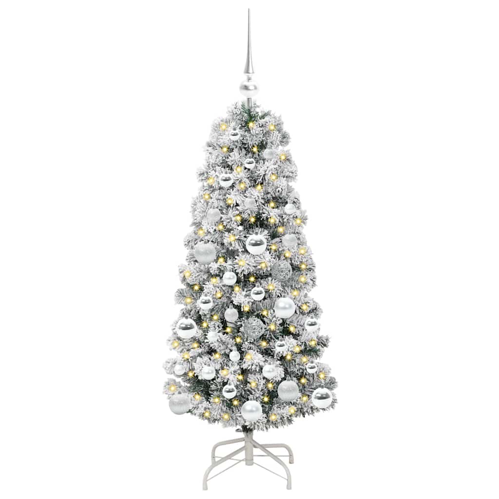 Albero di Natale Artificiale con Rami Pieghevoli 120 cm PVC 3395582