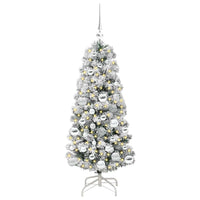 Albero di Natale Artificiale con Rami Pieghevoli 120 cm PVC 3395582