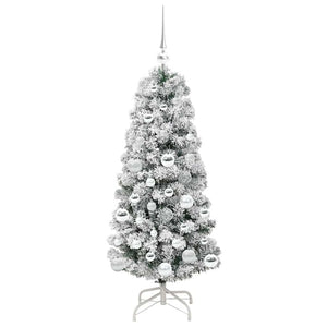 Albero di Natale Artificiale con Rami Pieghevoli 120 cm PVC 3395582