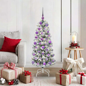 Albero di Natale Artificiale con Rami Pieghevoli 120 cm PVC 3395583