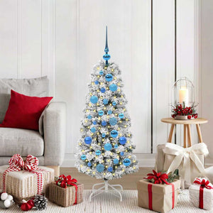 Albero di Natale Artificiale con Rami Pieghevoli 120 cm PVC 3395584