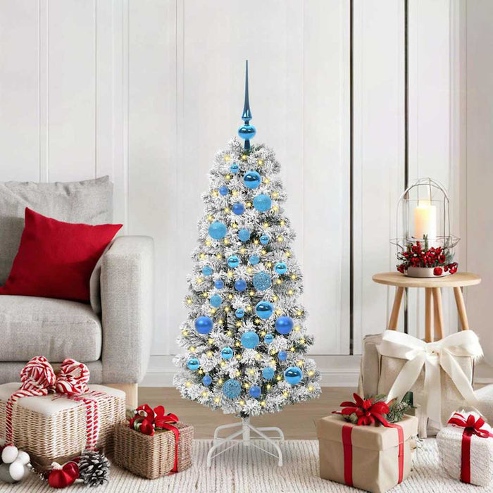 Albero di Natale Artificiale con Rami Pieghevoli 120 cm PVC 3395584