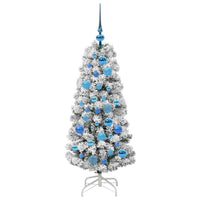 Albero di Natale Artificiale con Rami Pieghevoli 120 cm PVC 3395584
