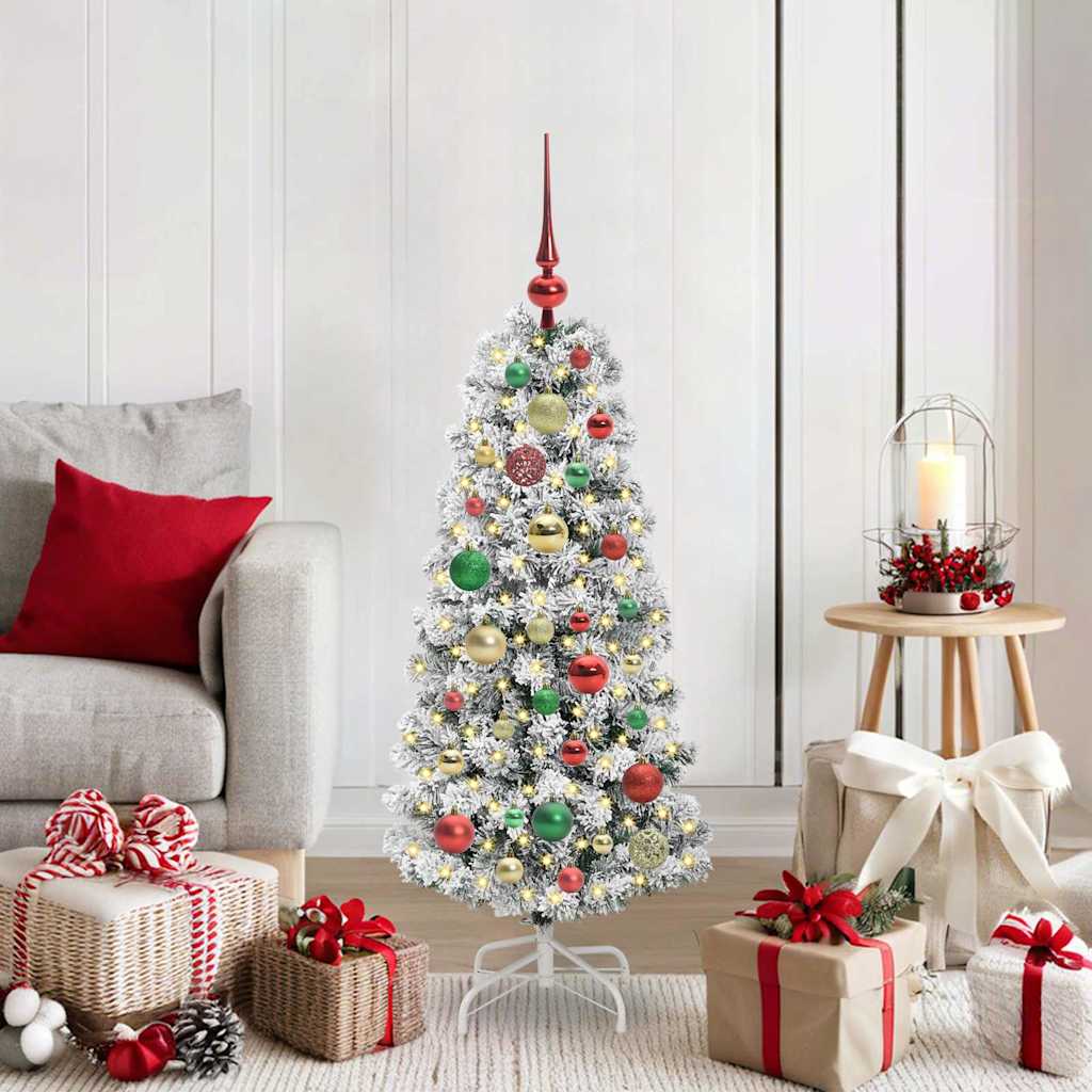 Albero di Natale Artificiale con Rami Pieghevoli 120 cm PVC 3395585