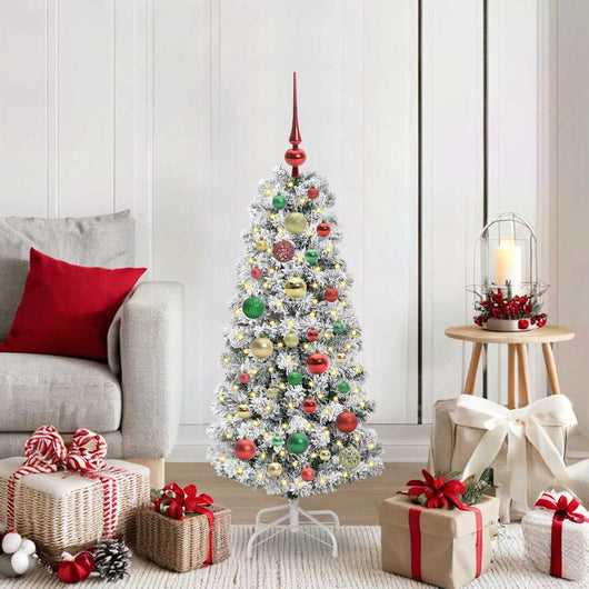 Albero di Natale Artificiale con Rami Pieghevoli 120 cm PVC 3395585
