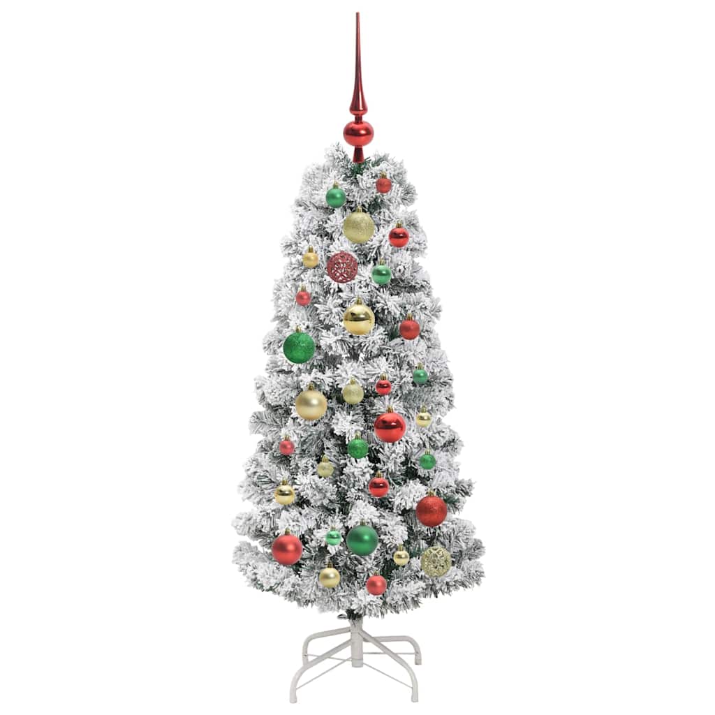 Albero di Natale Artificiale con Rami Pieghevoli 120 cm PVC 3395585