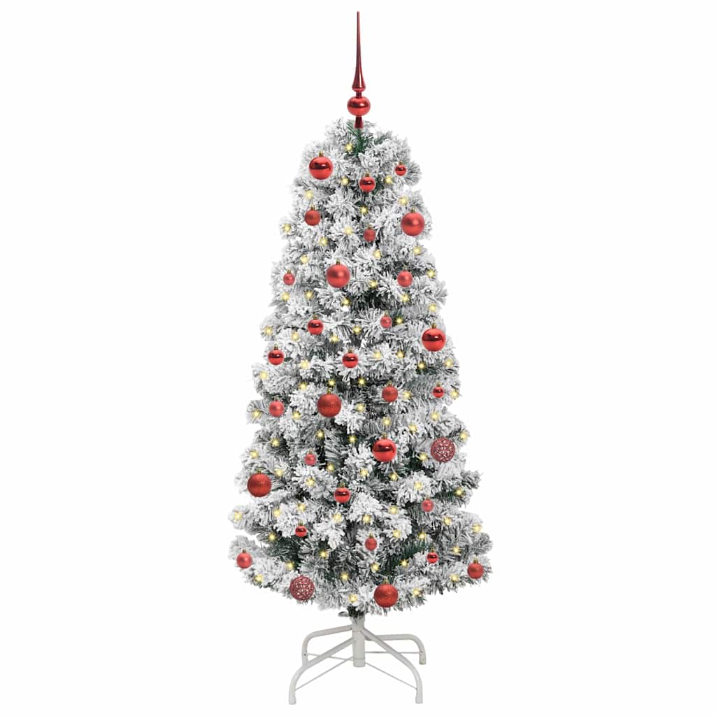 Albero di Natale Artificiale-Albero Natalizio con Rami Pieghevoli 150 cm 837374