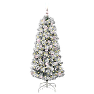 Albero di Natale Artificiale-Albero Natalizio con Rami Pieghevoli 150 cm 123390