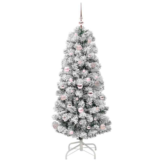 Albero di Natale Artificiale-Albero Natalizio con Rami Pieghevoli 150 cm 123390