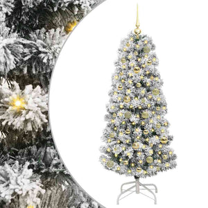 Albero di Natale Artificiale con Rami Pieghevoli 150 cm PVC 3395590