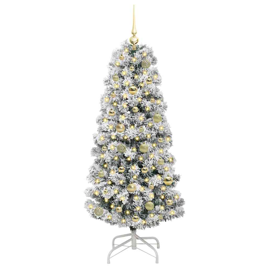 Albero di Natale Artificiale con Rami Pieghevoli 150 cm PVC 3395590