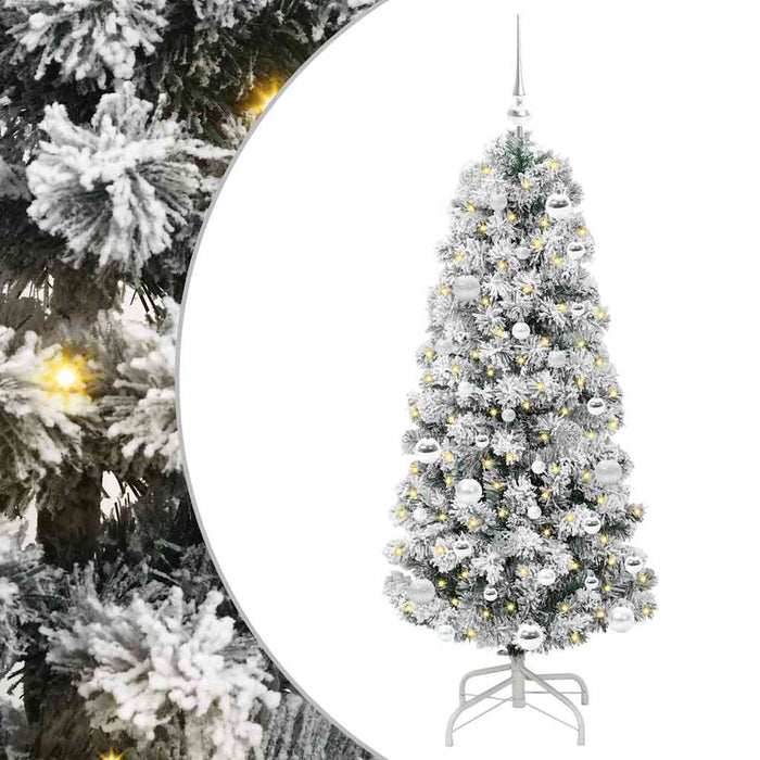 Albero di Natale Artificiale con Rami Pieghevoli 150 cm PVC 3395591