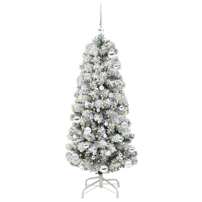 Albero di Natale Artificiale-Albero Natalizio con Rami Pieghevoli 150 cm 684380