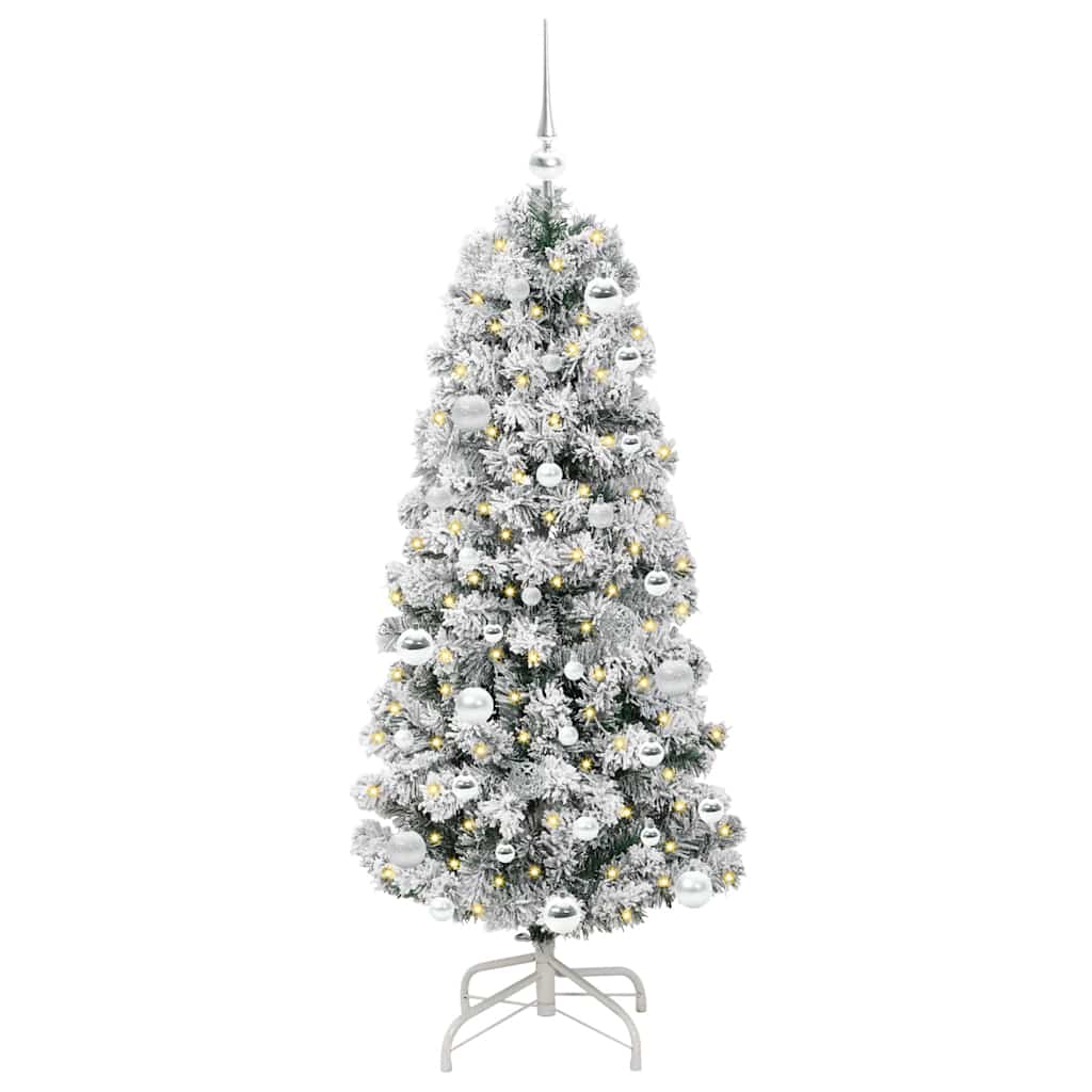 Albero di Natale Artificiale con Rami Pieghevoli 150 cm PVC 3395591