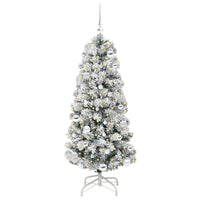 Albero di Natale Artificiale con Rami Pieghevoli 150 cm PVC 3395591