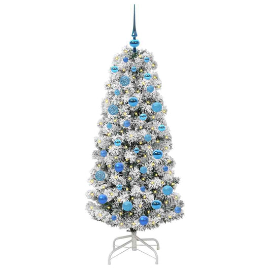Albero di Natale Artificiale-Albero Natalizio con Rami Pieghevoli 150 cm 655098