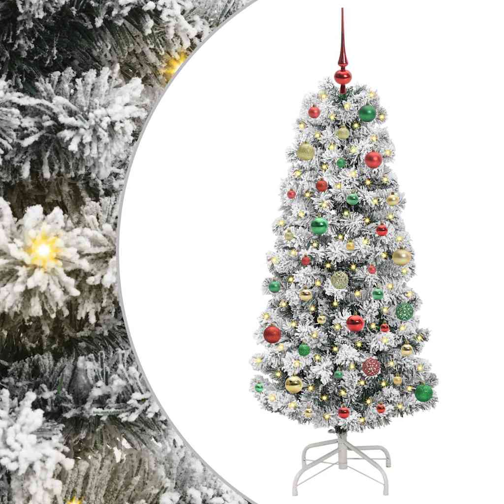 Albero di Natale Artificiale con Rami Pieghevoli 150 cm PVC 3395594