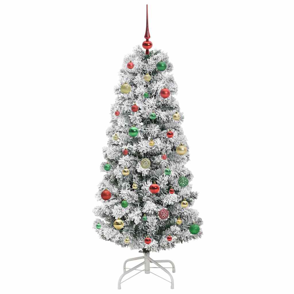 Albero di Natale Artificiale-Albero Natalizio con Rami Pieghevoli 150 cm 570036