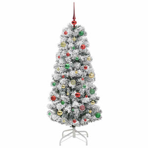 Albero di Natale Artificiale-Albero Natalizio con Rami Pieghevoli 150 cm 570036