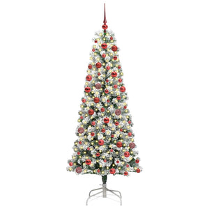Albero di Natale Artificiale con Rami Pieghevoli 180 cm PVC 3395595