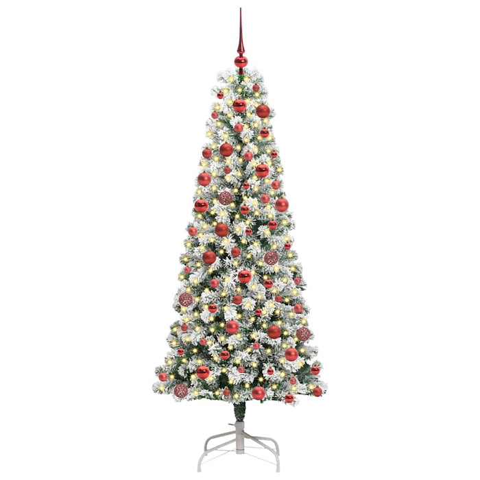Albero di Natale Artificiale con Rami Pieghevoli 180 cm PVC 3395595