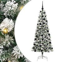 Albero di Natale Artificiale con Rami Pieghevoli 180 cm PVC 3395596