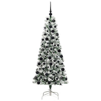 Albero di Natale Artificiale con Rami Pieghevoli 180 cm PVC 3395596