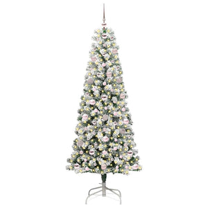 Albero di Natale Artificiale con Rami Pieghevoli 180 cm PVC 3395597