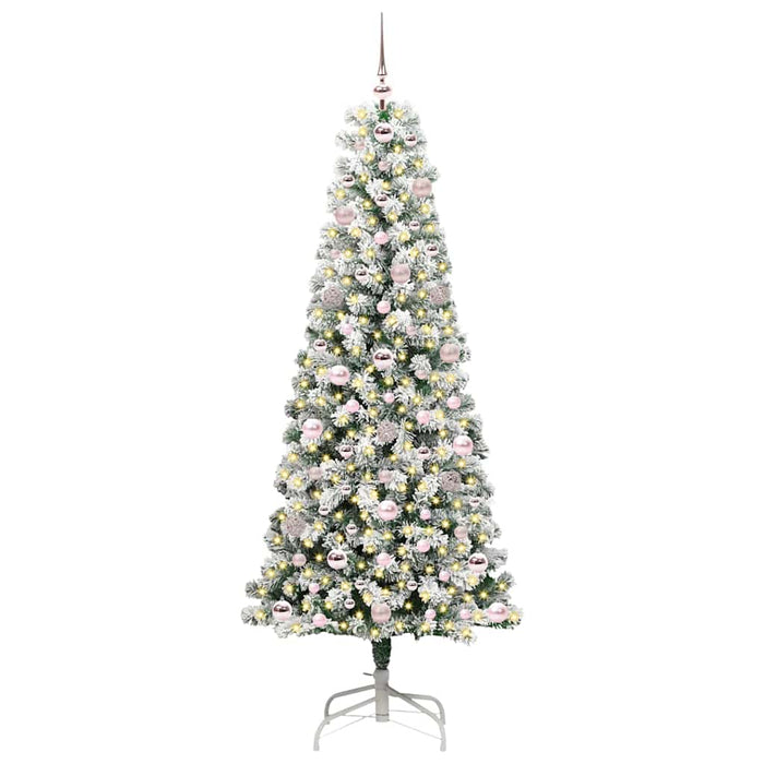 Albero di Natale Artificiale con Rami Pieghevoli 180 cm PVC 3395597