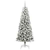 Albero di Natale Artificiale con Rami Pieghevoli 180 cm PVC 3395597
