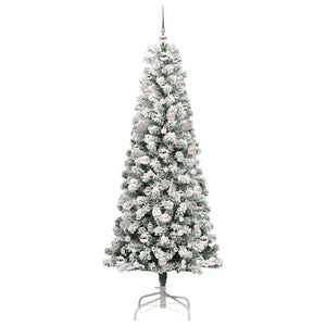 Albero di Natale Artificiale con Rami Pieghevoli 180 cm PVC 3395597