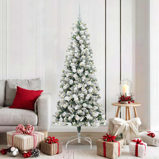 Albero di Natale Artificiale con Rami Pieghevoli 180 cm PVC 3395598