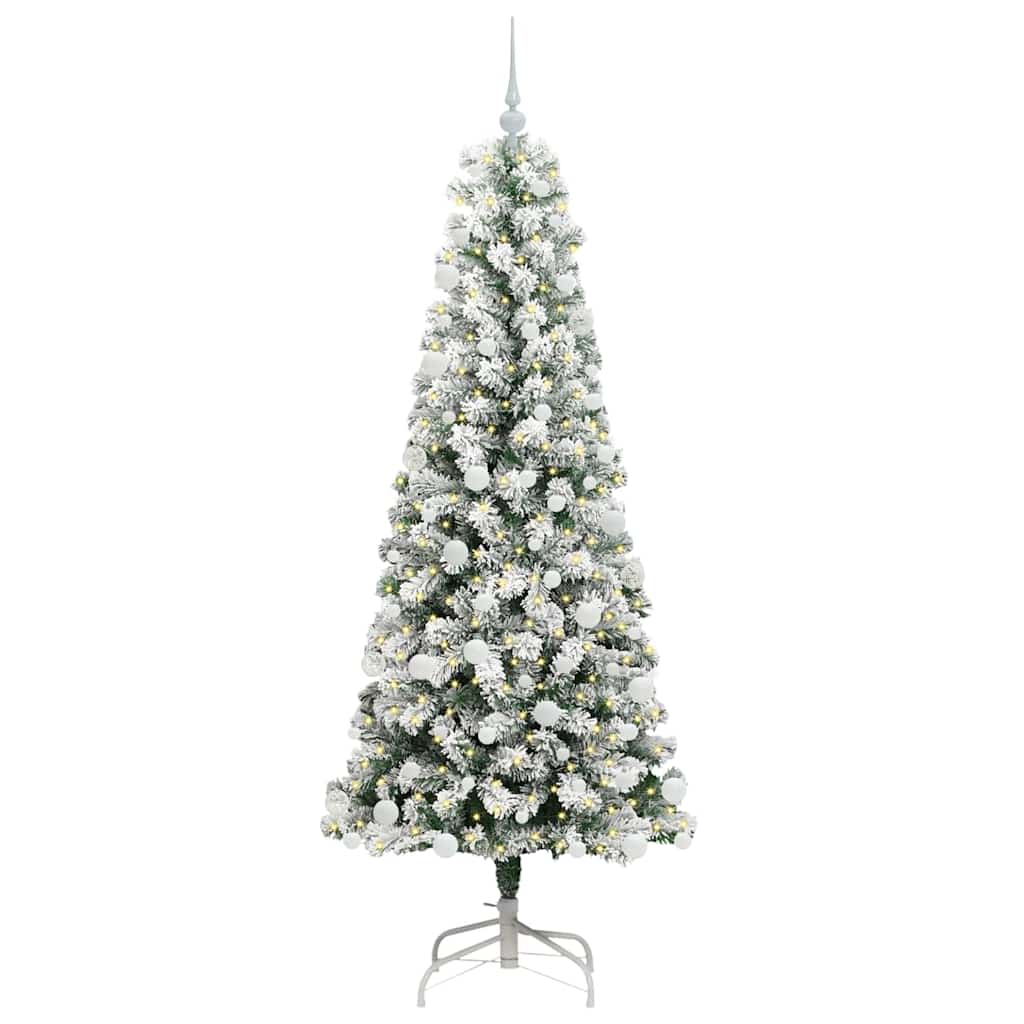 Albero di Natale Artificiale con Rami Pieghevoli 180 cm PVC 3395598