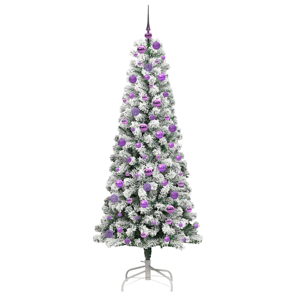 Albero di Natale Artificiale con Rami Pieghevoli 180 cm PVC 3395601