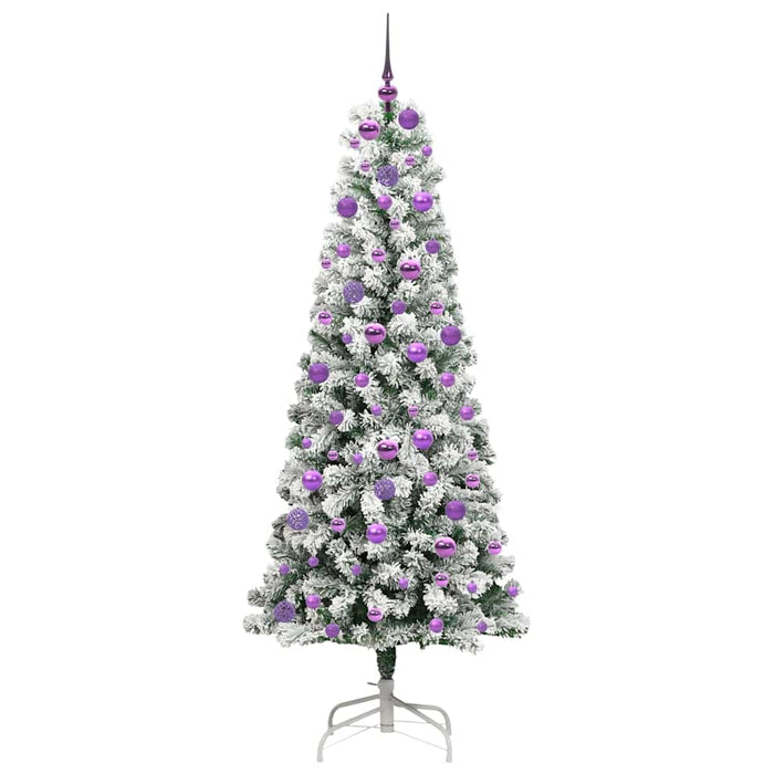 Albero di Natale Artificiale con Rami Pieghevoli 180 cm PVC 3395601