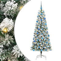 Albero di Natale Artificiale con Rami Pieghevoli 180 cm PVC 3395602