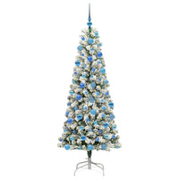 Albero di Natale Artificiale con Rami Pieghevoli 180 cm PVC 3395602