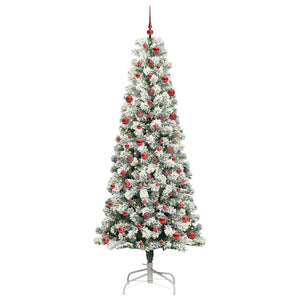 Albero di Natale Artificiale con Rami Pieghevoli 210 cm PVC 3395604