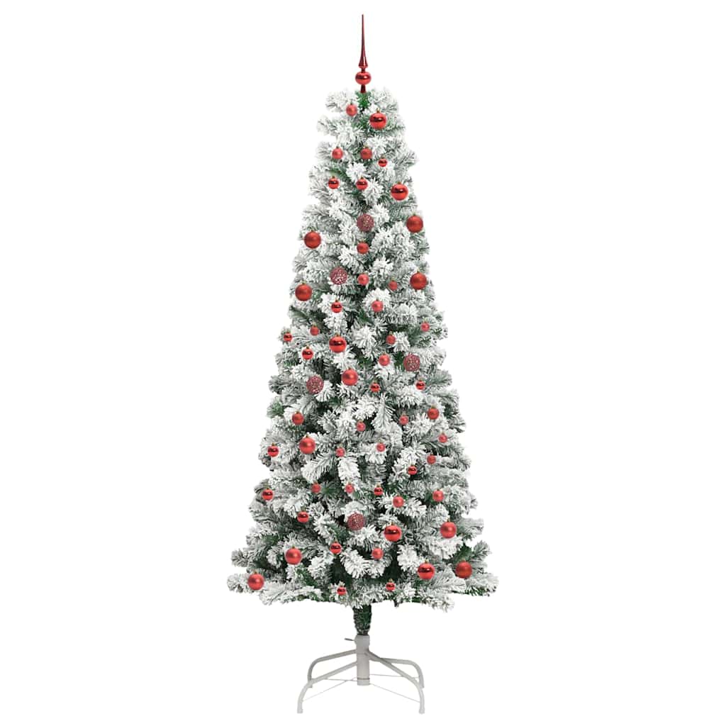 Albero di Natale Artificiale con Rami Pieghevoli 210 cm PVC 3395604