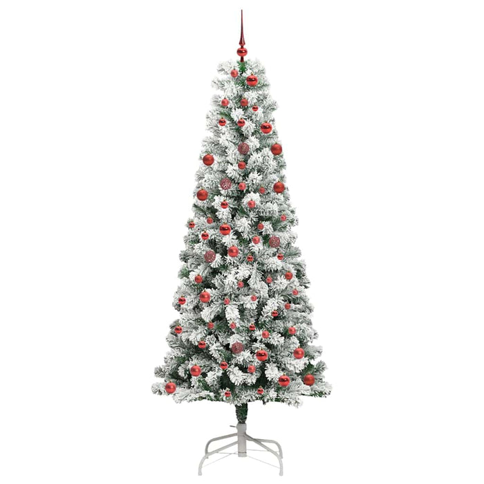 Albero di Natale Artificiale con Rami Pieghevoli 210 cm PVC 3395604