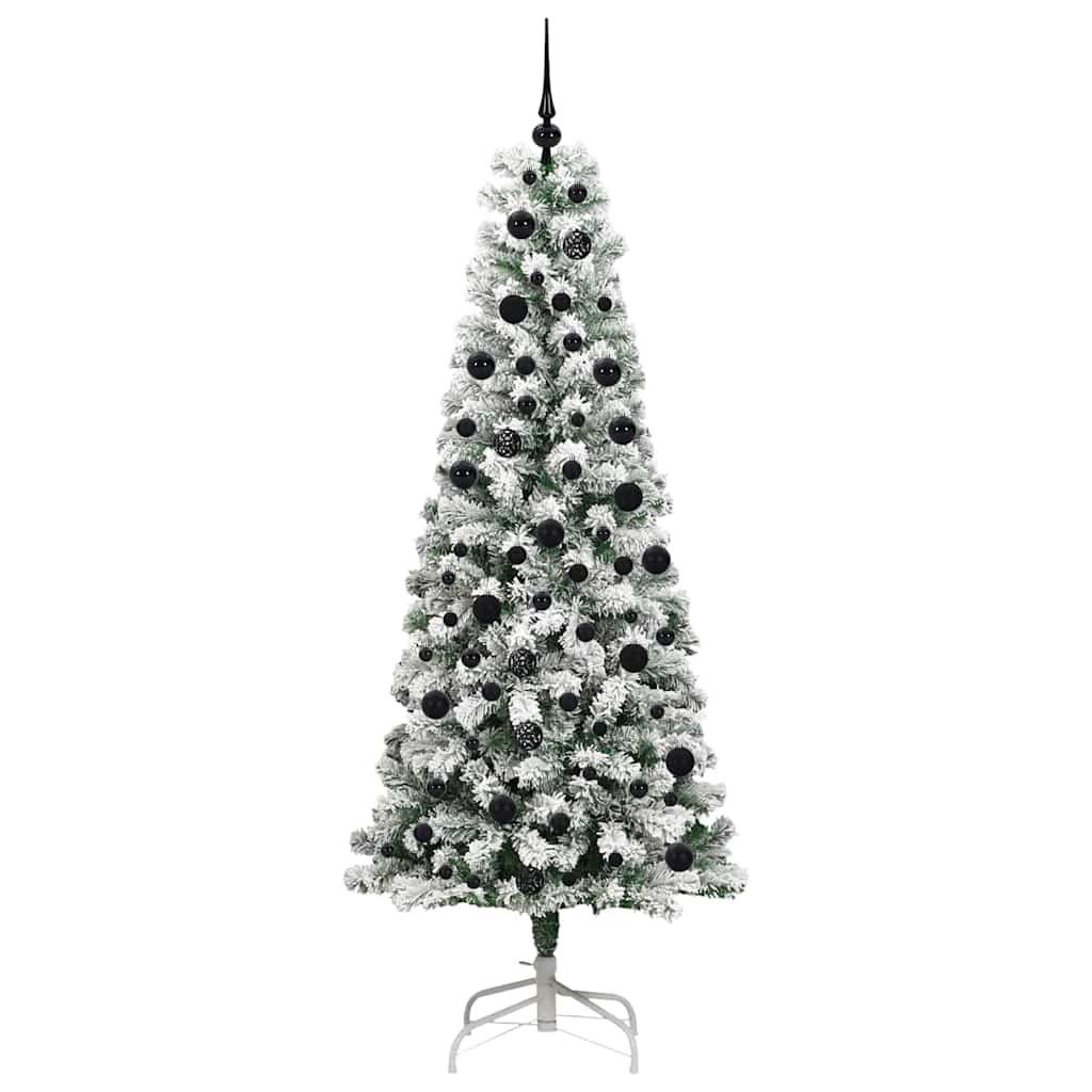 Albero di Natale Artificiale con Rami Pieghevoli 210 cm PVC 3395605