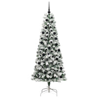 Albero di Natale Artificiale con Rami Pieghevoli 210 cm PVC 3395605